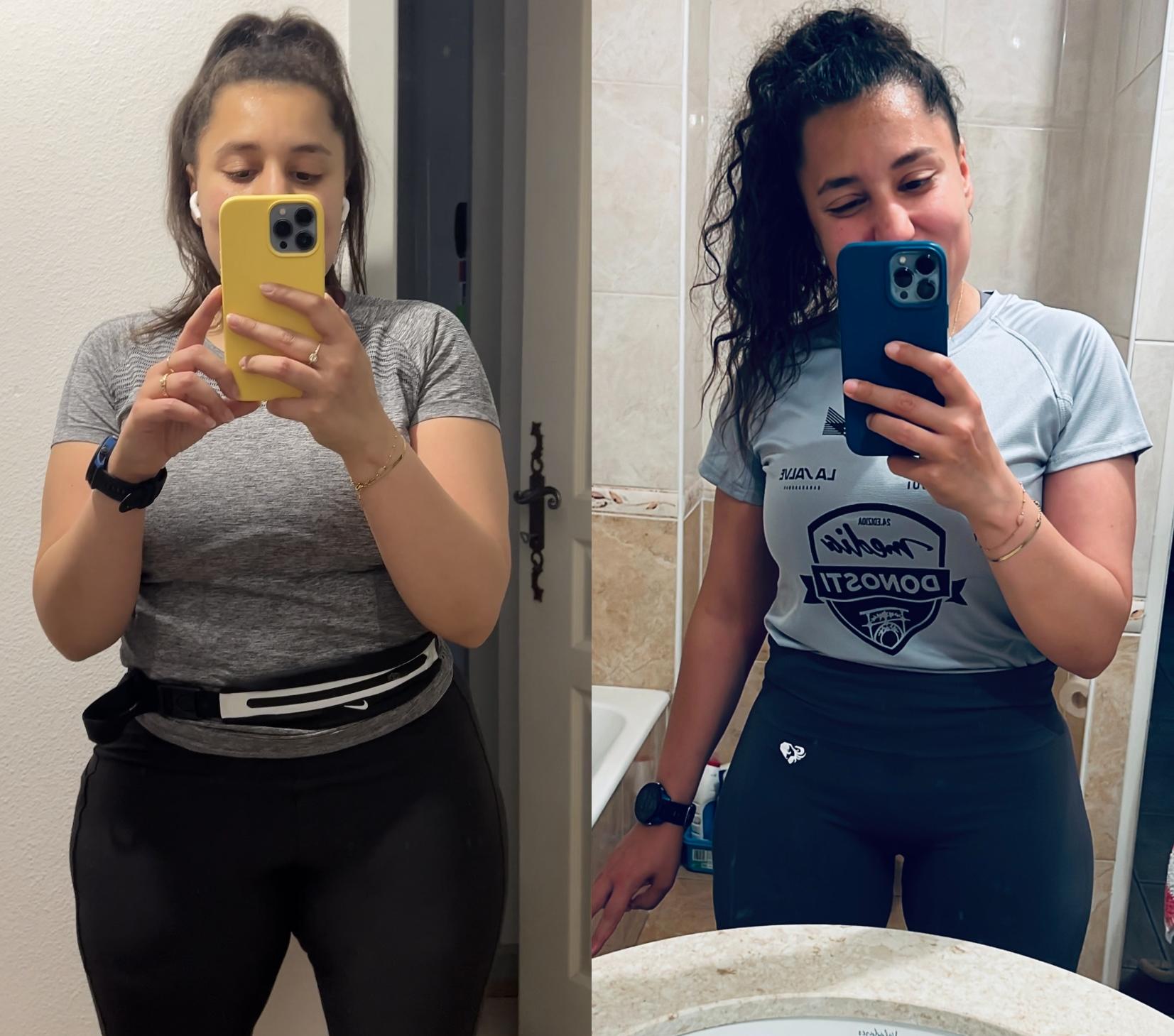 Haf — photos avant / après, parcours de transformation