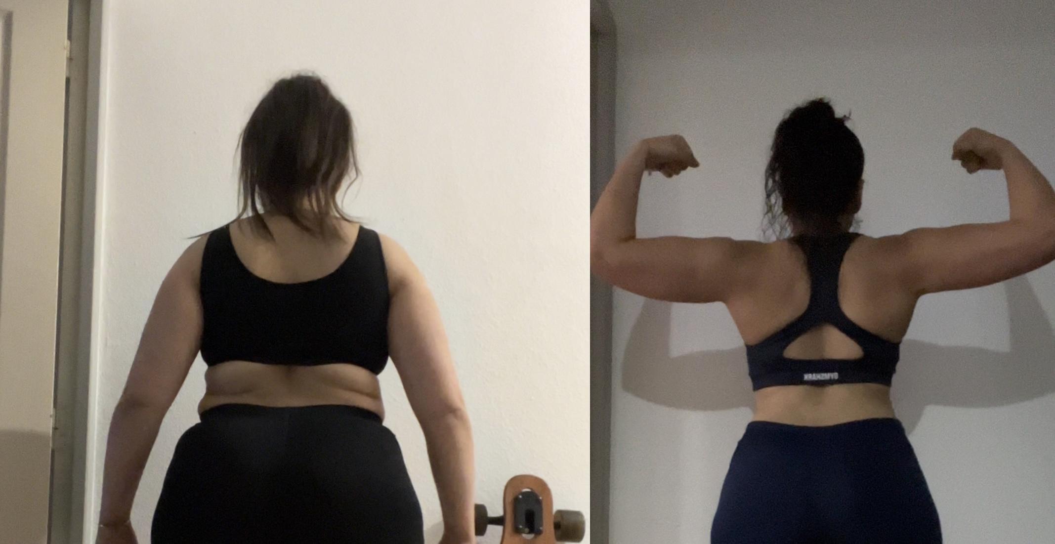 Dos comparatif – illustration du chemin parcouru